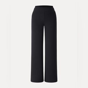 ❌SOLD OGL Black Double Waistband Straight Leg Pants with Pockets Size Medium
